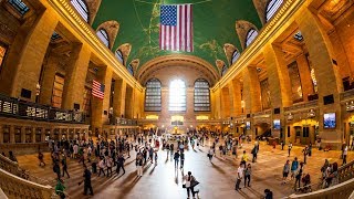 Walking Tour of Grand Central Terminal — New York City 【4K】🇺🇸 [upl. by Melone253]