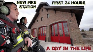 First 24 Hours in a New Fire Station  A Day in the Life [upl. by Noelani]