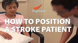 How To Position A Stroke Patient [upl. by Savitt]