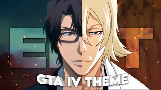 Aizen x Urahara  GTA IV Theme Edit [upl. by Kelwen538]